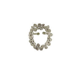 Bague femme acier argenté Virignia