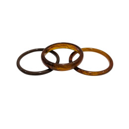 Bracelets femme résine ambre