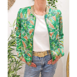 Bombers femme vert Filippa