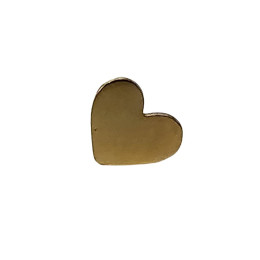 Boucle d'oreille femme coeur