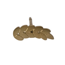 Boucle d'oreille femme épi de blé