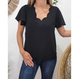 Blouse Emmanuelle-noir