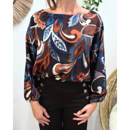 Blouse femme satinée Aïna