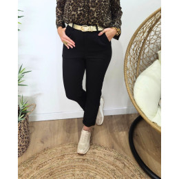 Pantalon de tailleur femme noir