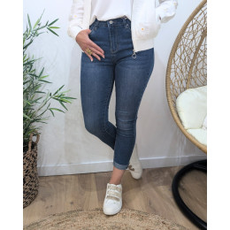 Jean femme slim bleu moyen Joya