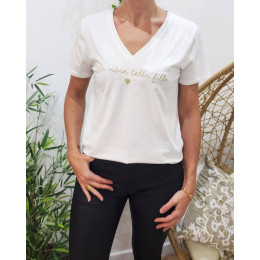 Tee shirt hotsell doré fille