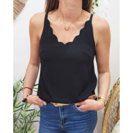 Top femme noir Emmanuelle