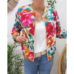 Bombers femme multicolore Malika