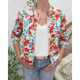 Bombers femme rouge Joelle