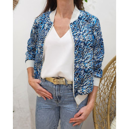 Bombers femme bleu Nora