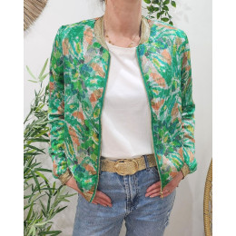 Bombers femme vert Filippa