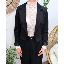 Demi Blazer femme noir