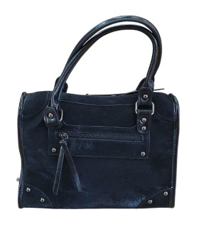 Sac à main femme bimatière Rhéa-Noir