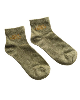 Chaussettes femme Love Family -Kaki