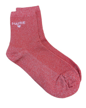 Chaussettes à paillettes Mamie-Rose