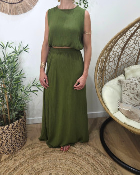 Ensemble femme Brunelle-Vert