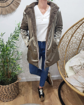 Manteau femme d hiver tendance doudoune parka en ligne