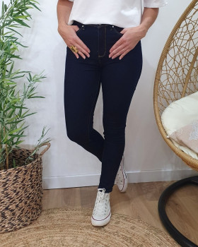 Jean femme brut skinny push up