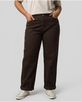 Jean femme balloon marron Egla