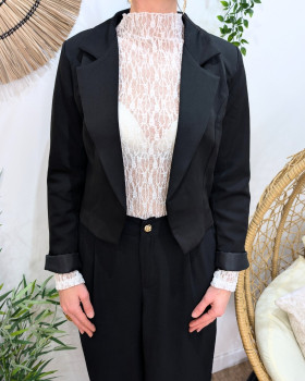 Demi Blazer femme noir