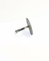 Bague femme acier argenté Gerda