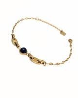 Bracelet femme acier doré et pierres Alvhid
