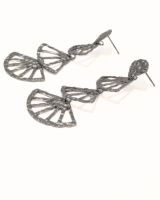 Boucles d'oreilles femme acier Liseron