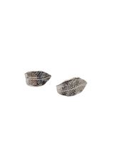 Boucles d'oreilles femme acier argent Amapola