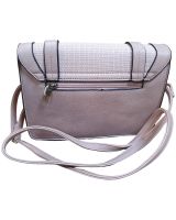 Sac à bandoulière vieux rose Rabatia
