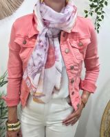 Foulard femme fleuri Zelinda