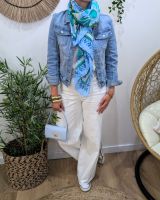Foulard femme fleuri Oana