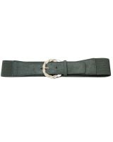 Ceinture élastique boucle dorée torsadée
