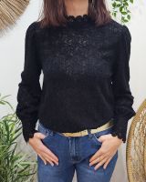 Blouse femme noire Nerea