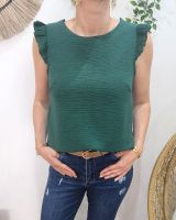 Blouse femme vert Sylvia