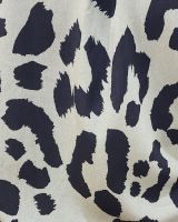 Chemisier femme grande taille femme kaki motif leopard noir