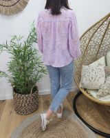 Chemisier femme lilas Aëla