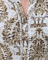 Chemisier femme camel écru beige Rosalia
