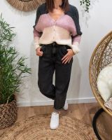 Gilet femme boutonné à rayures Eulalia