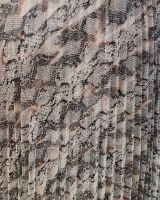 Jupe plissée femme python lurex pailleté