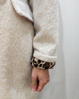 Manteau long femme à capuche poches plaquées