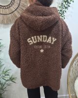 Manteau femme bouclette SUNDAY social club