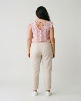 Pantalon femme fluide uni