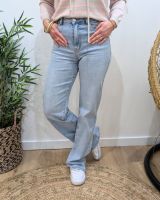 Jean femme bleu clair wide leg extra long