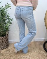 Jean femme bleu clair wide leg extra long