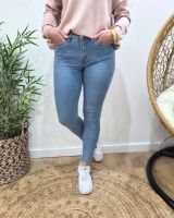 Jean femme bleu clair skinny push up