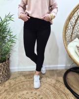 Pantalon femme marine skinny 7/8