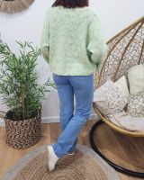 Pull femme vert Jia