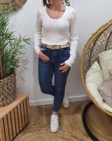 Pull fin femme écru Grazia