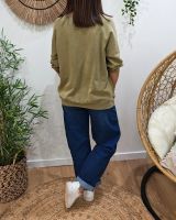 Sweat femme manches courtes ICONIC étoile