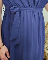 Robe longue femme marine Kyllia 